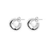 The Simone Earrings in Silver
