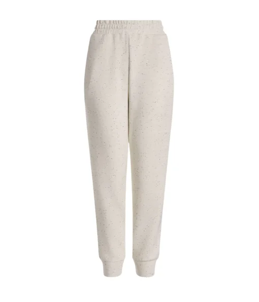 The Slim Cuff Pant 27.5 in Ivory Marl Fleck