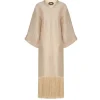 Tigris Dress in Ecru