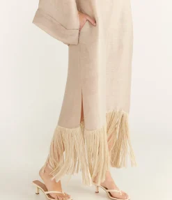 Tigris Dress in Ecru