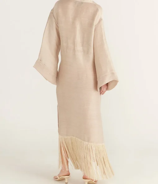 Tigris Dress in Ecru