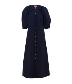 Vincent Dress in Navy