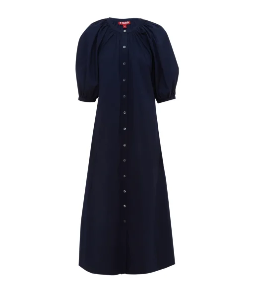 Vincent Dress in Navy