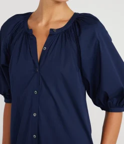 Vincent Dress in Navy