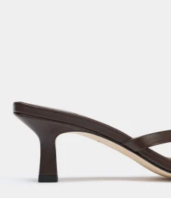 Wilma Nappa Heel in Moka